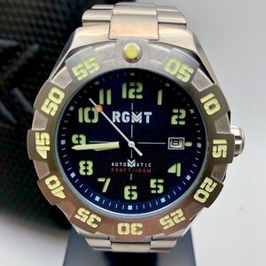 RGMT FIELD MASTER AUTOMATIC Stainless Steel 46mm Wristwatch RG-8032-22